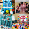 Big Shiny Macaron Foil Curtain Backdrop