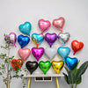 18-Inch Heart Shaped Foil Balloons