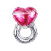 18-Inch Heart Shaped Foil Balloons