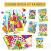 DIY EVA Foam Artwork Kit Button Pom Pom Crafts