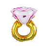 Roses and Diamond Ring Foil Balloons – Mother’s Day and Party Decoration