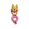Children Head Balloons with Free Straws Kids Party Gift