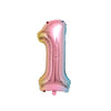 32-Inch Number Foil Balloons for Birthday and Party Decorations