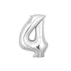32-Inch Number Foil Balloons for Birthday and Party Decorations
