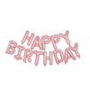 16-Inch Happy Birthday Foil Letter Balloons Set