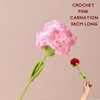 Rose Carnation Soap Flower