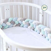 Thick 4-Strand Baby Crib Bumper