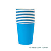 10 Piece Colourful Disposable Paper Cups and Paper Plates Set DIY Craft