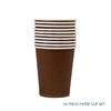 10 Piece Colourful Disposable Paper Cups and Paper Plates Set DIY Craft