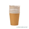 10 Piece Colourful Disposable Paper Cups and Paper Plates Set DIY Craft