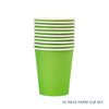 10 Piece Colourful Disposable Paper Cups and Paper Plates Set DIY Craft