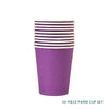 10 Piece Colourful Disposable Paper Cups and Paper Plates Set DIY Craft