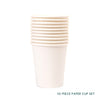 10 Piece Colourful Disposable Paper Cups and Paper Plates Set DIY Craft