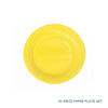 10 Piece Colourful Disposable Paper Cups and Paper Plates Set DIY Craft