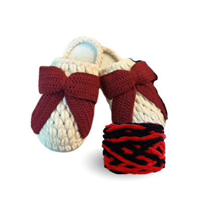 [FREE GIFT] 1 Piece - Ice Stripe Thick Roving Yarn