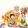 Colorful DIY Button Art Kit for Kids
