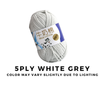 [FREE GIFT] 3 Pieces - 4-Ply Milk Cotton Yarn 50g · Soft Combed Cotton Acrylic Blend
