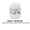 [FREE GIFT] 3 Pieces - 4-Ply Milk Cotton Yarn 50g · Soft Combed Cotton Acrylic Blend
