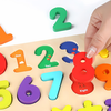 3D Wooden Alphabet Matching Puzzle Block Set