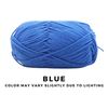 [FREE GIFT] 3 Pieces - 4-Ply Milk Cotton Yarn 50g · Soft Combed Cotton Acrylic Blend