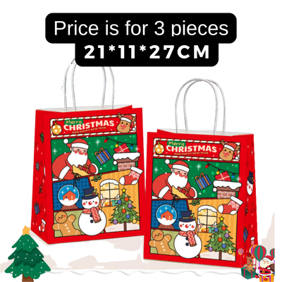 Gift Paper Bags 3 Piece Set