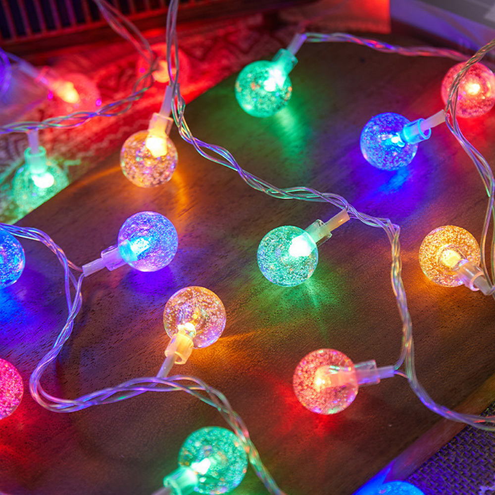 Christmas LED Star Light - Fairy Light Garland Solar Decoration