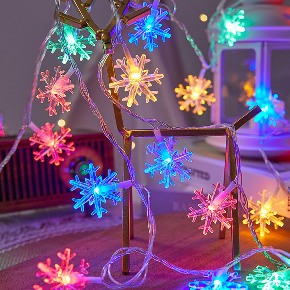 Christmas LED Star Light - Fairy Light Garland Solar Decoration