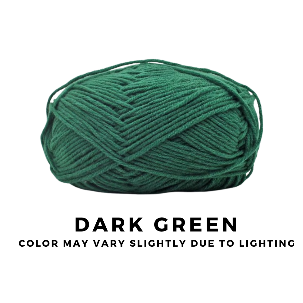4-Ply 5-Ply Milk Cotton Yarn 50g · Soft Combed Cotton Acrylic Blend