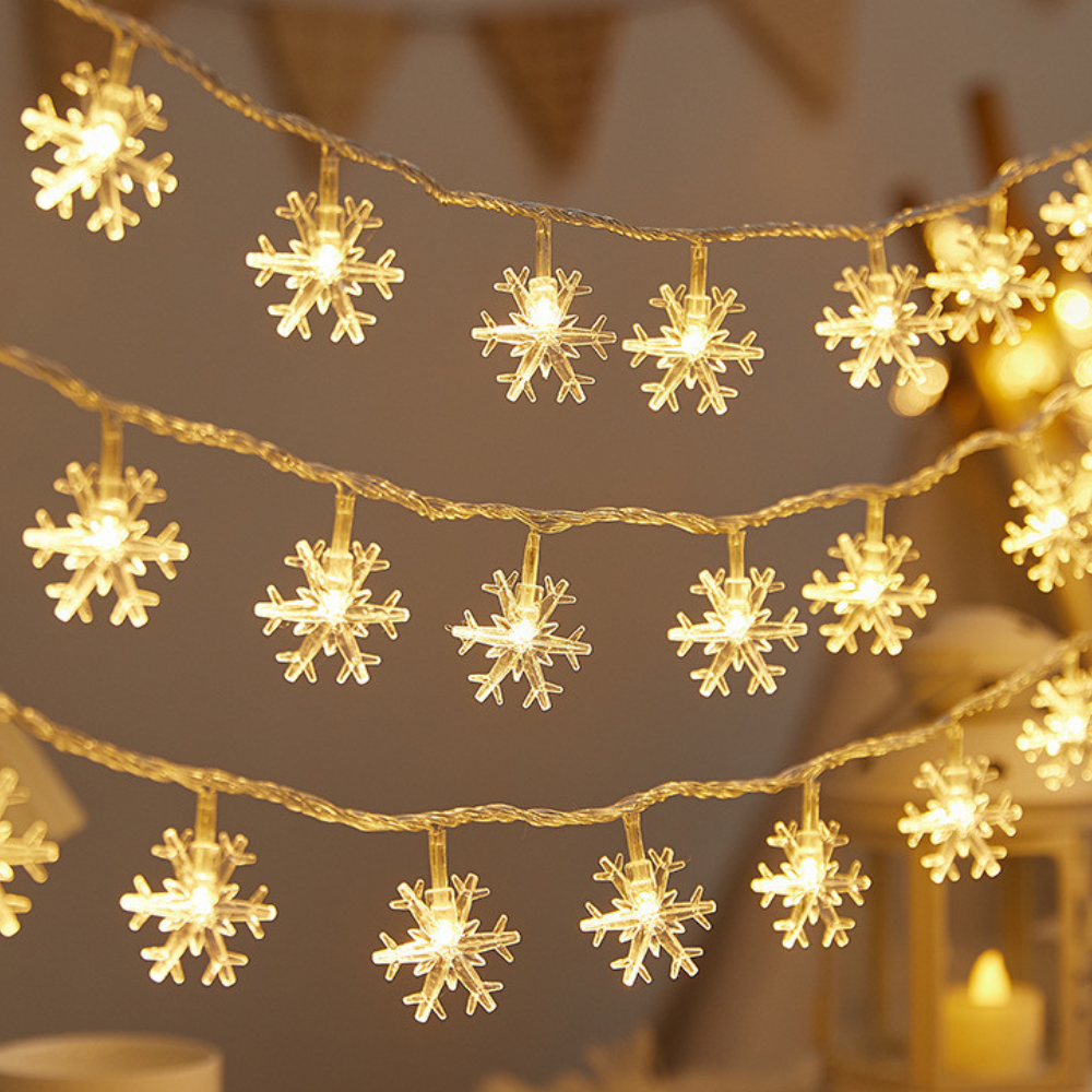 Christmas LED Star Light - Fairy Light Garland Solar Decoration