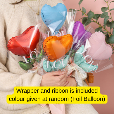 Roses and Diamond Ring Foil Balloons – Mother’s Day and Party Decoration