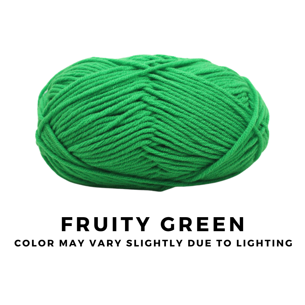 4-Ply 5-Ply Milk Cotton Yarn 50g · Soft Combed Cotton Acrylic Blend