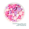 Mixed Color Pom Poms