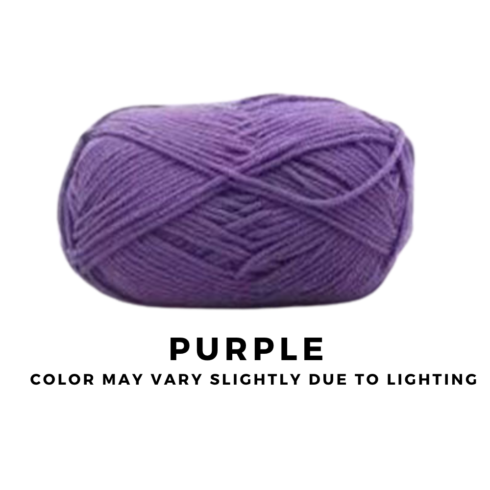 4-Ply 5-Ply Milk Cotton Yarn 50g · Soft Combed Cotton Acrylic Blend