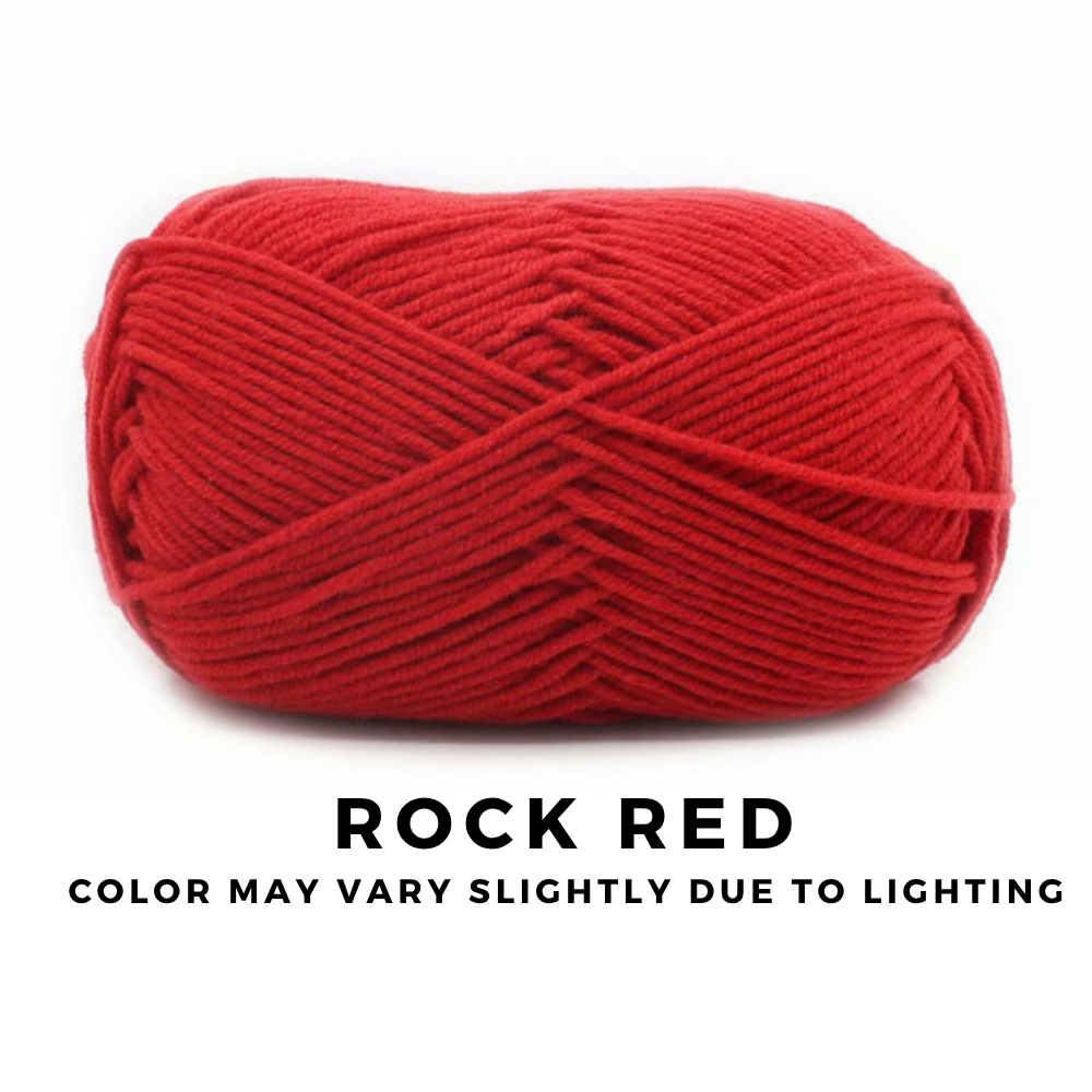 [FREE GIFT] 3 Pieces - 4-Ply Milk Cotton Yarn 50g · Soft Combed Cotton Acrylic Blend
