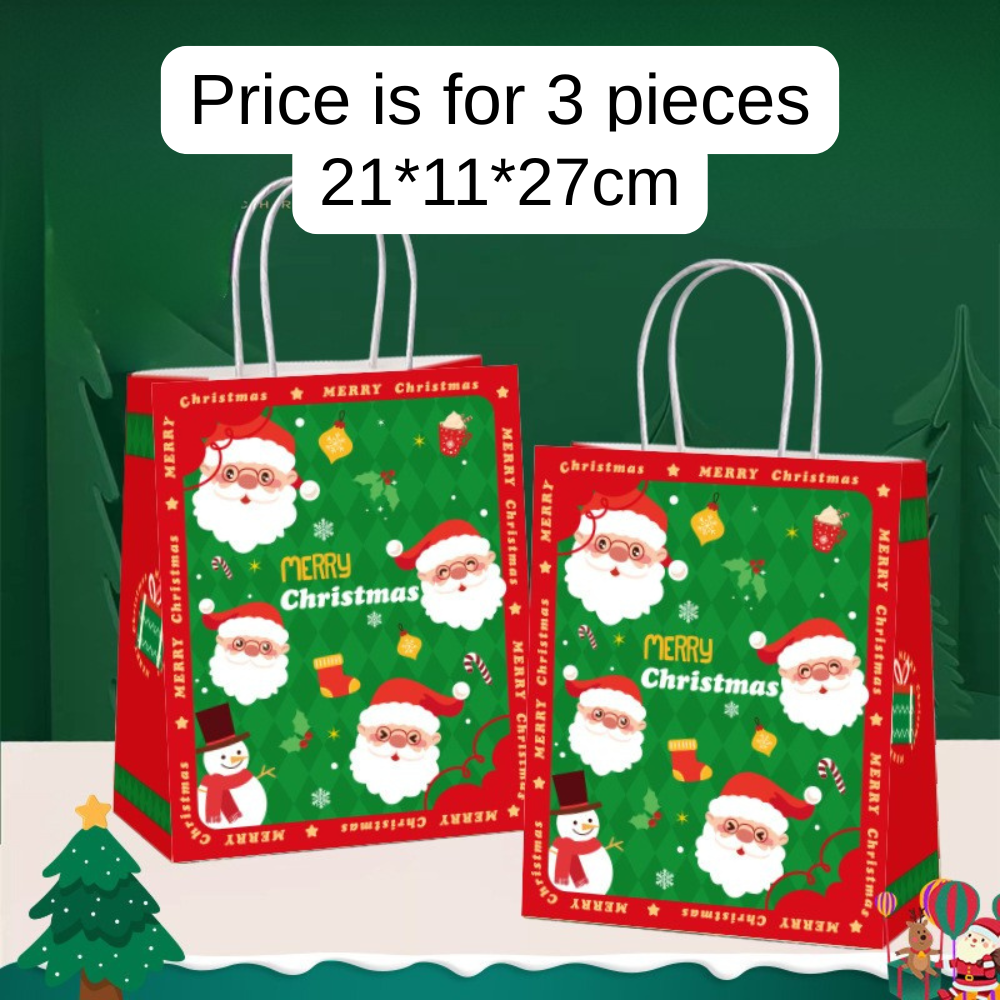 Gift Paper Bags 3 Piece Set