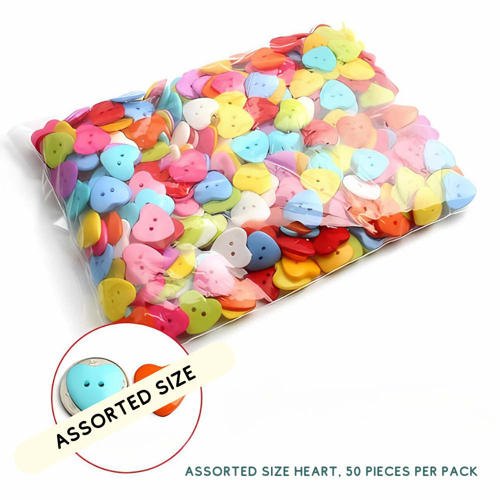 Colorful DIY Button Art Kit for Kids