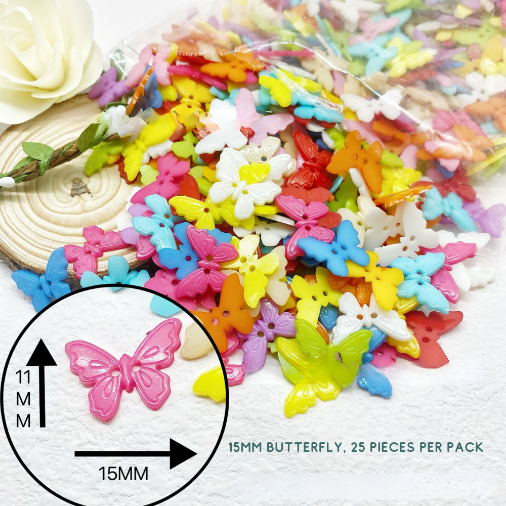 Colorful DIY Button Art Kit for Kids