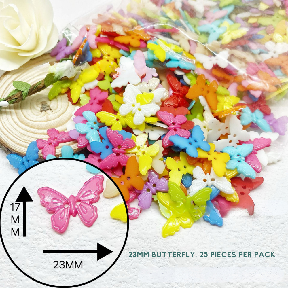 Colorful DIY Button Art Kit for Kids