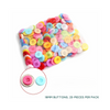 Colorful DIY Button Art Kit for Kids