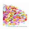 Colorful DIY Button Art Kit for Kids