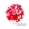 Mixed Color Pom Poms