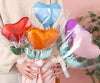 18-Inch Heart Shaped Foil Balloons